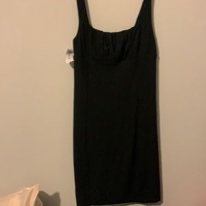 Aritzia Black Orbit Dress
